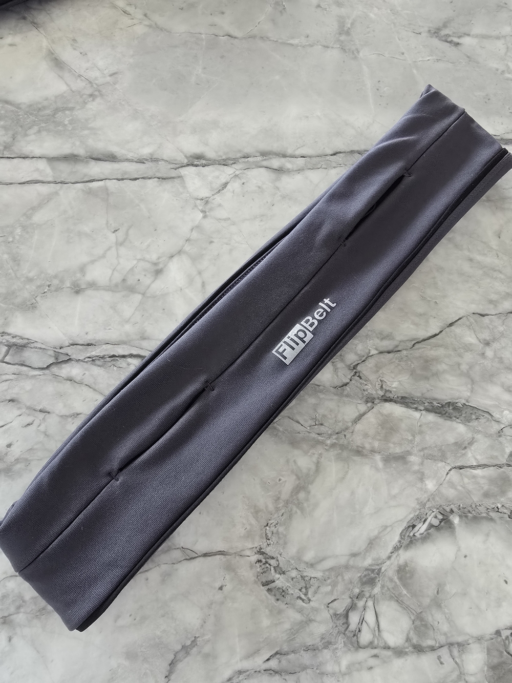 FlipBelt Women’s Gray Waist Pack - Running Belt